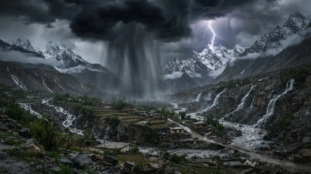کلاؤڈ برسٹ کیا ہے؟